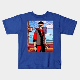 Pirate Pirate Ship Treasure Island Kids T-Shirt